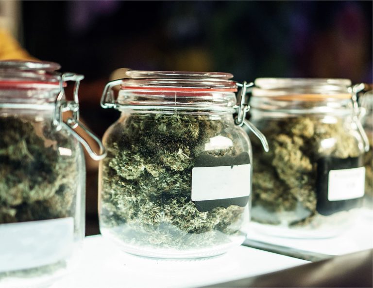 Cannabis in Jars
