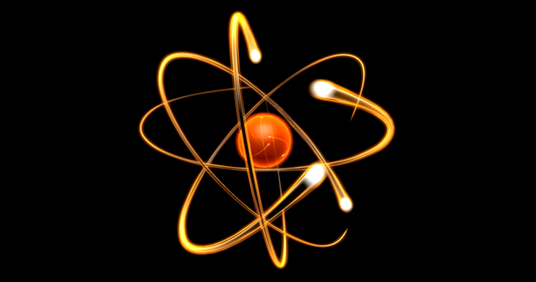 Representative of Nuclear power is the atom